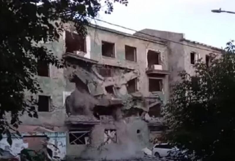 Четырехэтажный дом рухнул в Перми