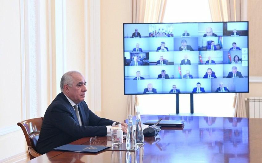 Али Асадов провел расширенное заседание Кабмина