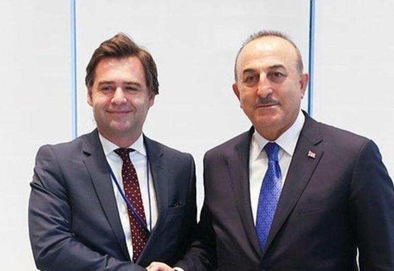 Чавушоглу встретился с министром иностранных дел Молдовы