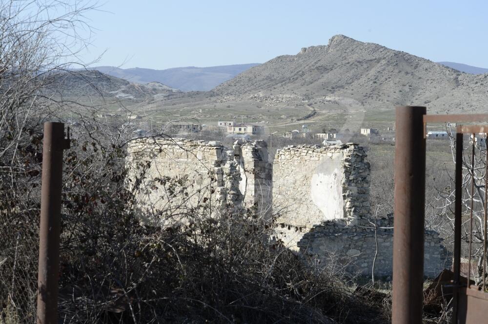 Последствия армянского вандализма в селе Шелли Агдамского района