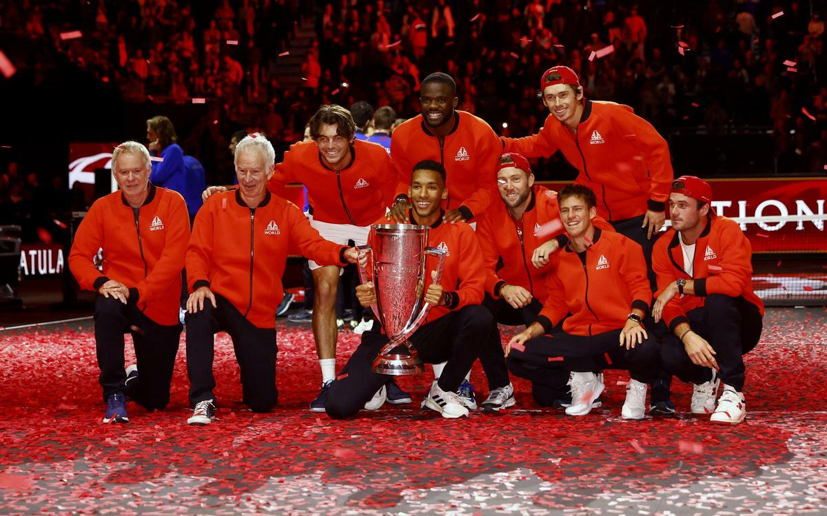 Сборная мира впервые выиграла Кубок Лейвера по теннису