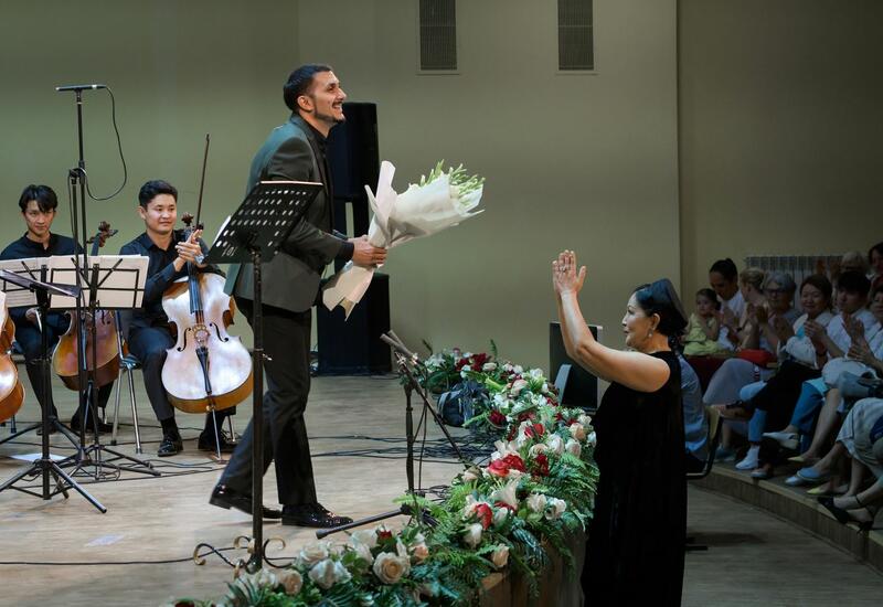Ильхам Назаров выступил на юбилее одного из лучших оркестров мира в Казахстане