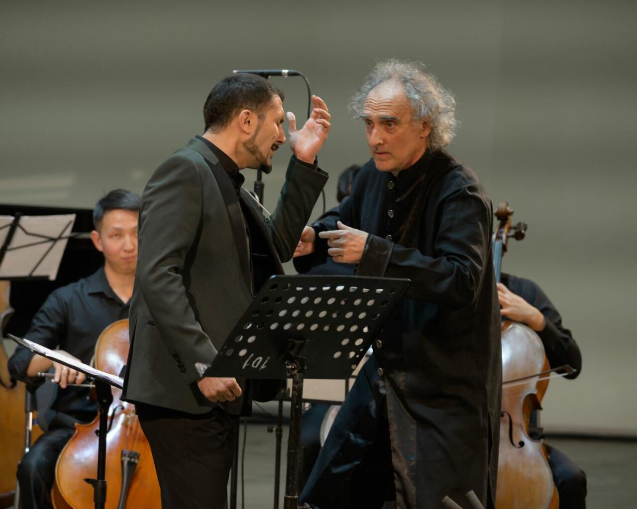 Ильхам Назаров выступил на юбилее одного из лучших оркестров мира в Казахстане
