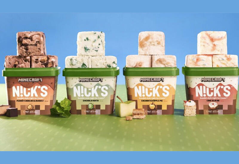 Microsoft выпустила эксклюзивное мороженое по Minecraft