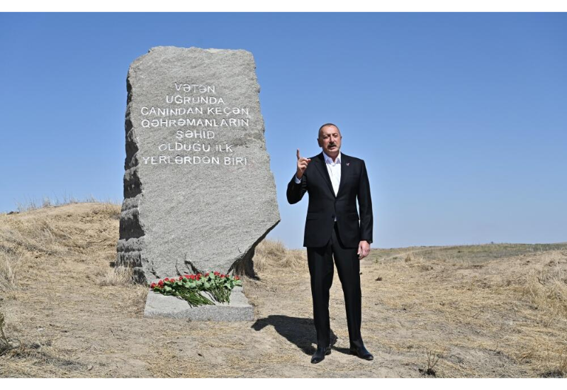 Исторический символизм визита Президента Ильхама Алиева в Карабах