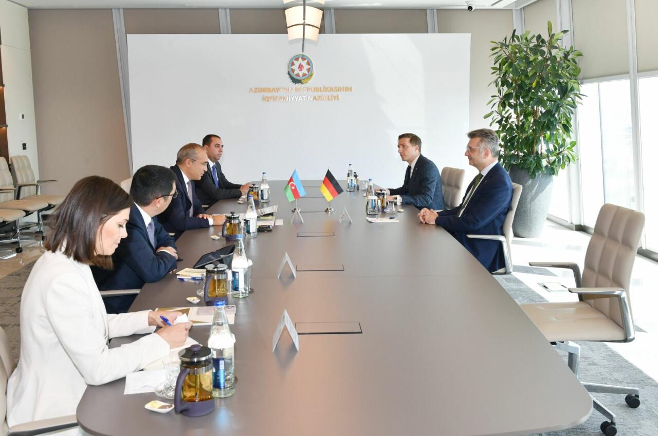 Микаил Джаббаров обсудил с послом Германии перспективы развития сотрудничества