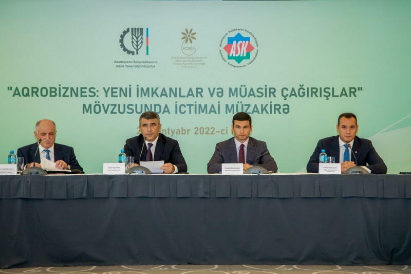 В Баку прошли общественные обсуждения о возможностях и вызовах в сфере агробизнеса