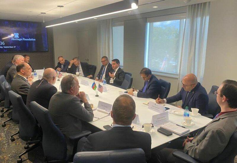 Хикмет Гаджиев провел встречу с представителями известных аналитических центров США