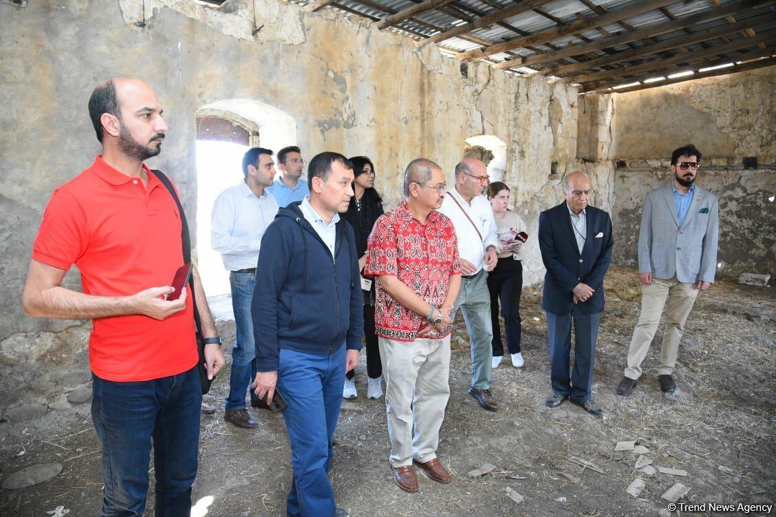 Начался визит на освобожденные территории участников I Форума мозговых центров Азербайджана
