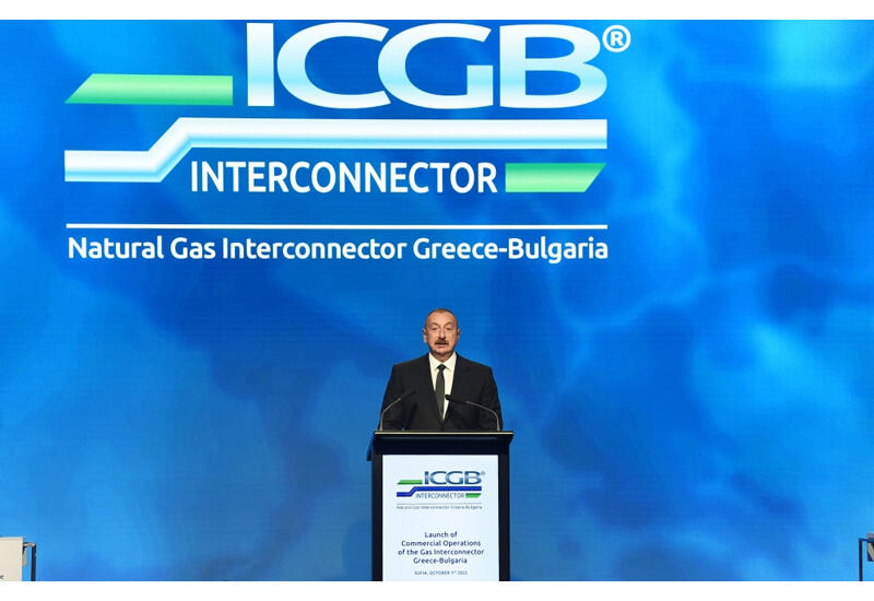 Prezident İlham Əliyev: IGB layihəsi Avropanın enerji təhlükəsizliyinin möhkəmləndirilməsində mühüm rol oynayacaq