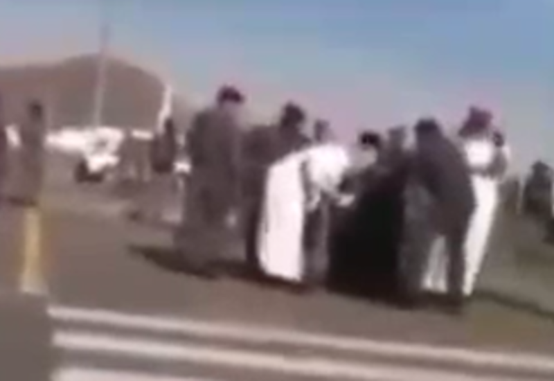 Душераздирающая сцена: убийство женщины в Саудовской Аравии