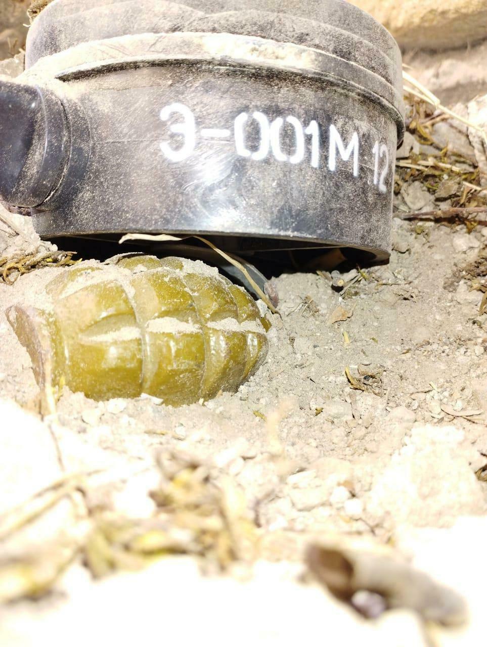 В Лачине обнаружены мины-ловушки