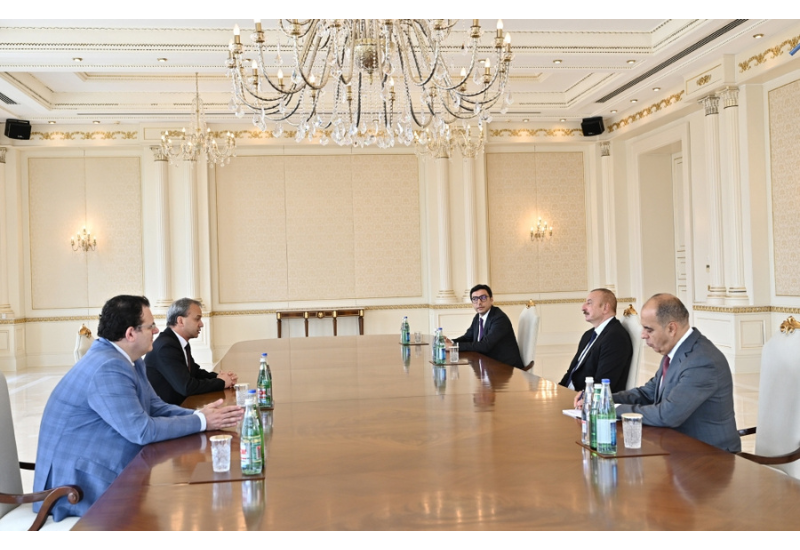 Президент Ильхам Алиев принял президента Международной шахматной федерации
