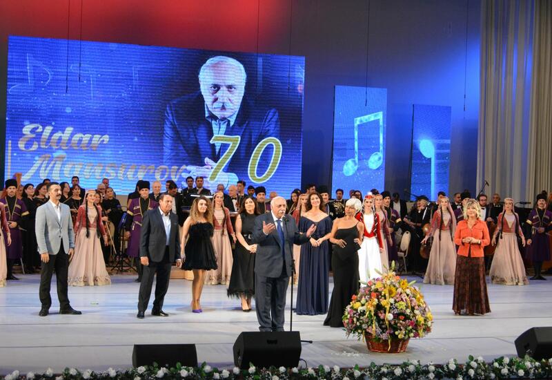 Во Дворце Гейдара Алиева прошел потрясающий юбилей композитора Эльдара Мансурова