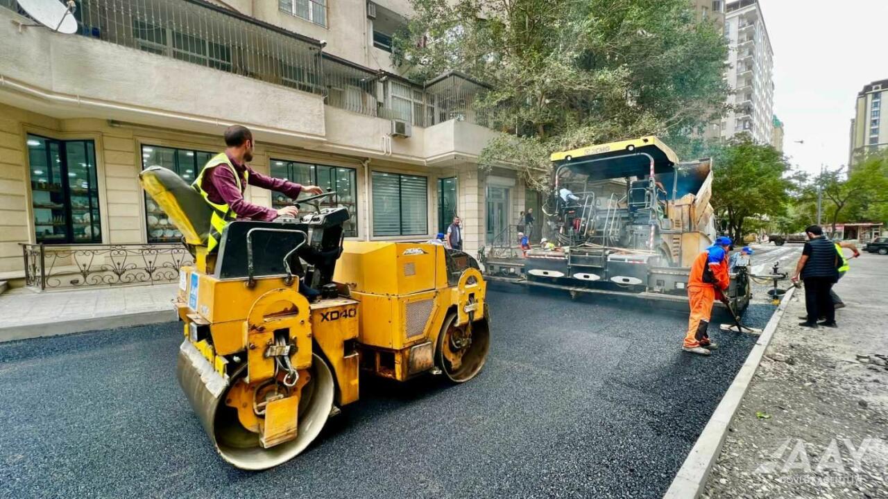 В Баку ремонтируется эта улица