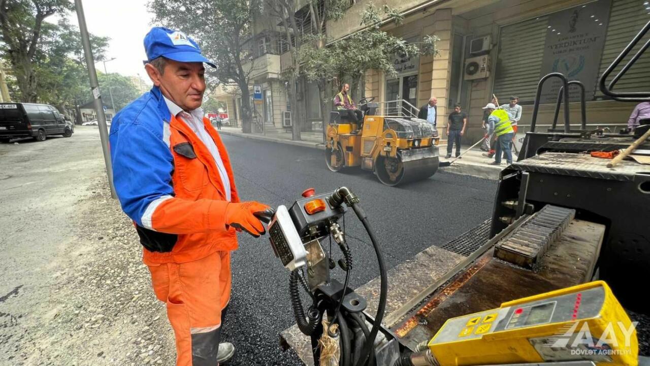 В Баку ремонтируется эта улица