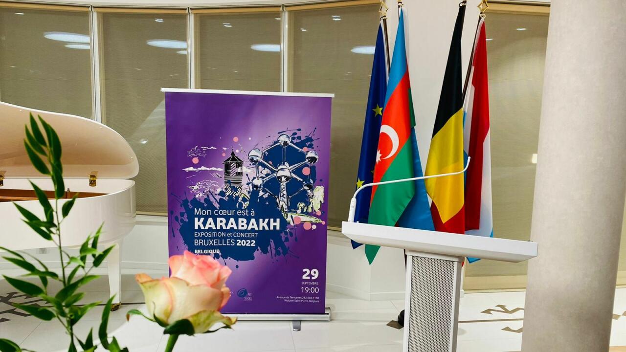 В Бельгии представлена выставка работ, посвященных Карабаху