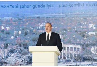 Президент Ильхам Алиев: До конца следующего года планируем восстановить город Лачин