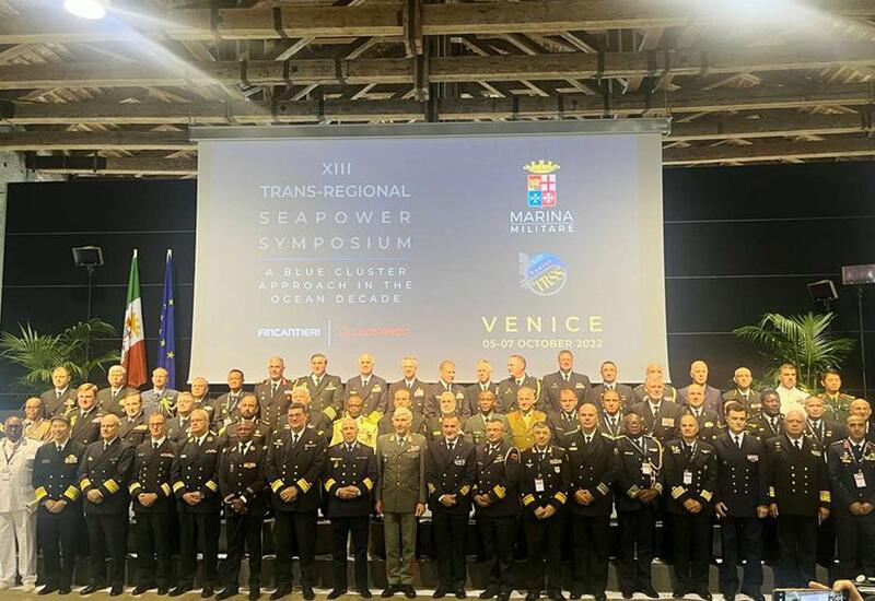Командующий ВМС Азербайджана находится с визитом в Италии