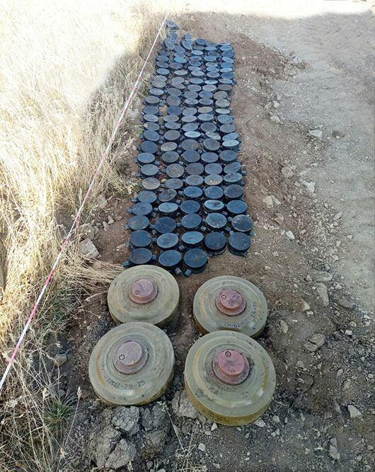 Обезврежены мины, установленные армянами в Кяльбаджаре и Дашкесане