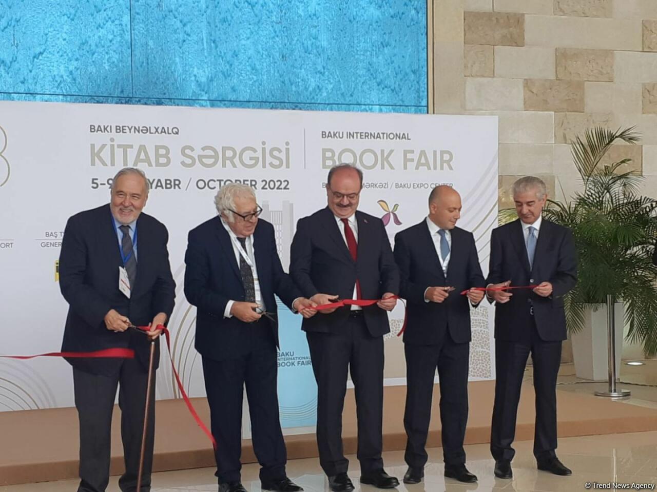 Состоялось открытие VIII Бакинской международной книжной выставки