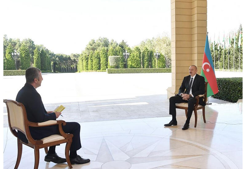 Хроника Победы (07.10.2020): Президент Ильхам Алиев дал интервью телеканалу CNN-Türk