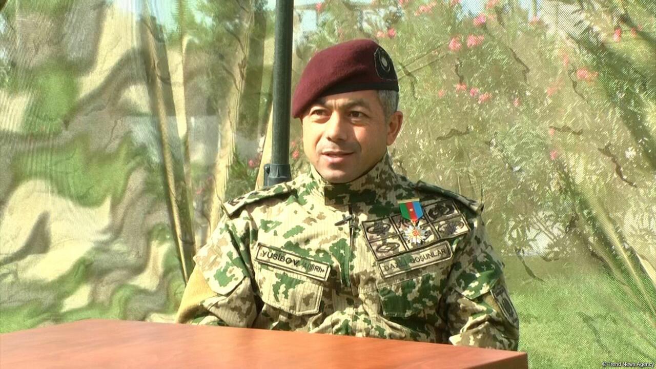 Быть частью армии под руководством Победоносного Верховного главнокомандующего Ильхама Алиева - большая гордость и честь