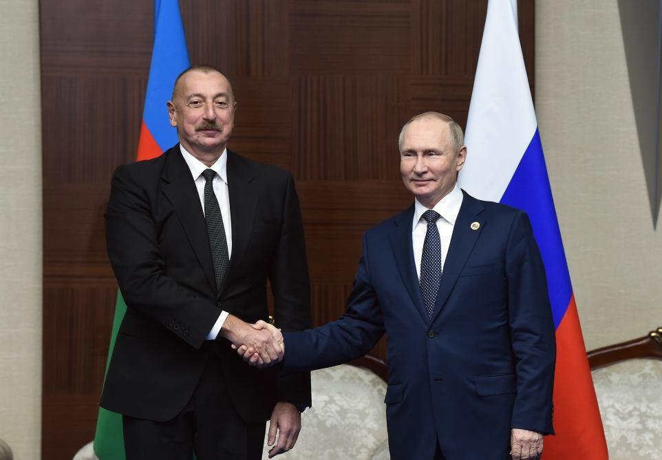 Президент Ильхам Алиев о сотрудничестве с Россией: По всем направлениям мы видим позитивную динамику