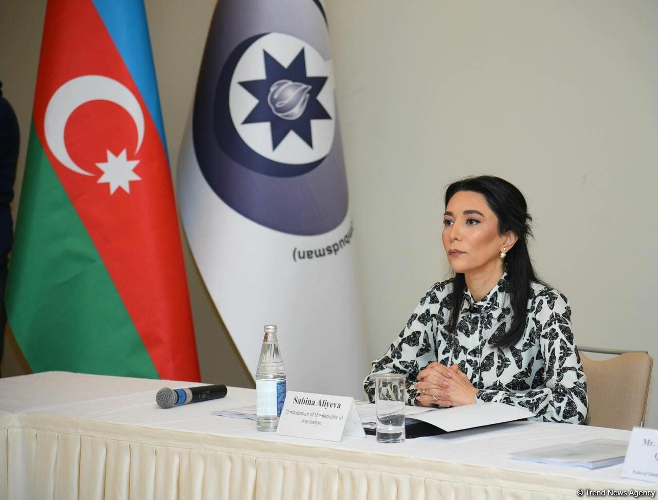 Омбудсмен Азербайджана обратилась в Красный Крест с просьбой навестить азербайджанских военнослужащих