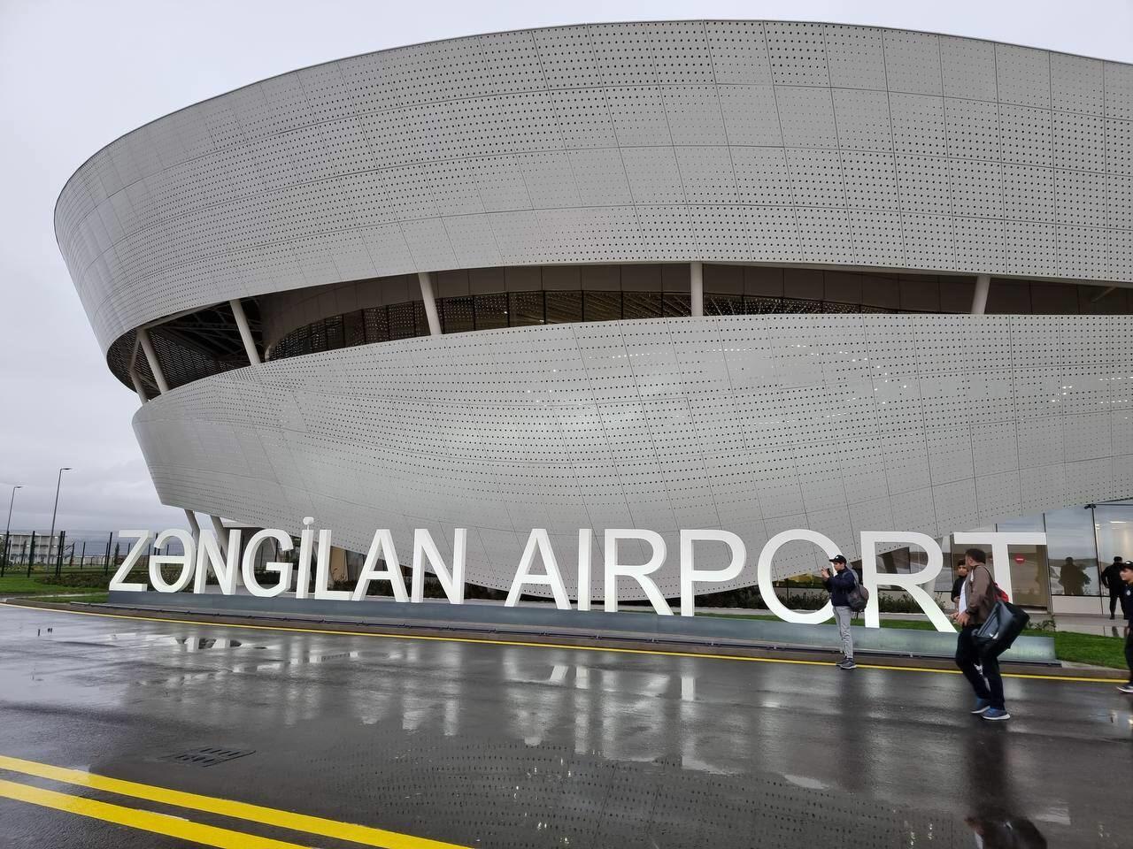 Выполнен первый пассажирский рейс в аэропорт Зангилана
