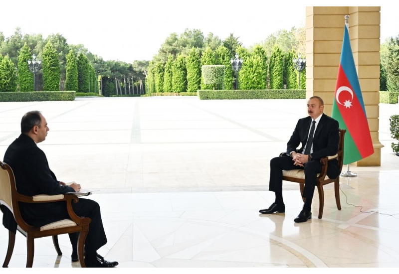 Хроника Победы: Интервью Президента Ильхама Алиева российскому агентству "Интерфакс" от 28 октября 2020 года
