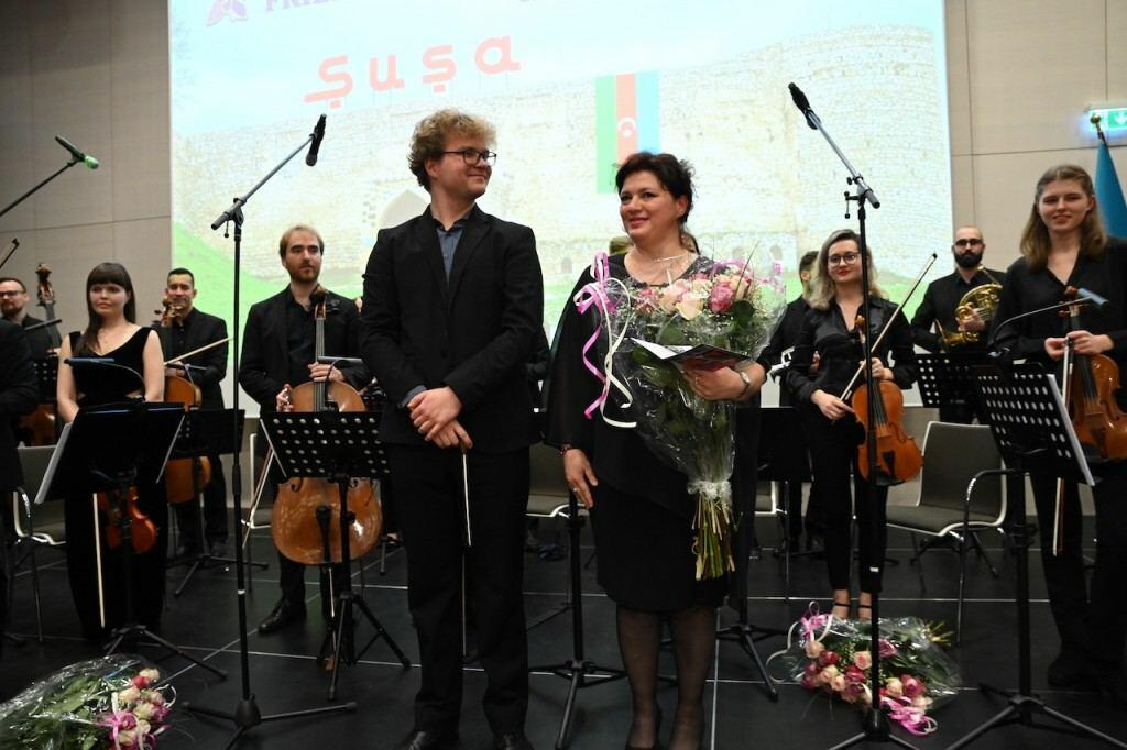 В Берлине прошел торжественный вечер мировой премьеры симфонии Хадиджи Зейналовой 
