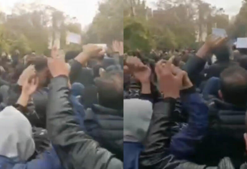 В Тебризе студенты вышли на демонстрацию: Муллы должны убраться