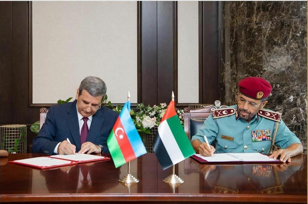 МВД Азербайджана и ОАЭ подписали меморандум о взаимопонимании