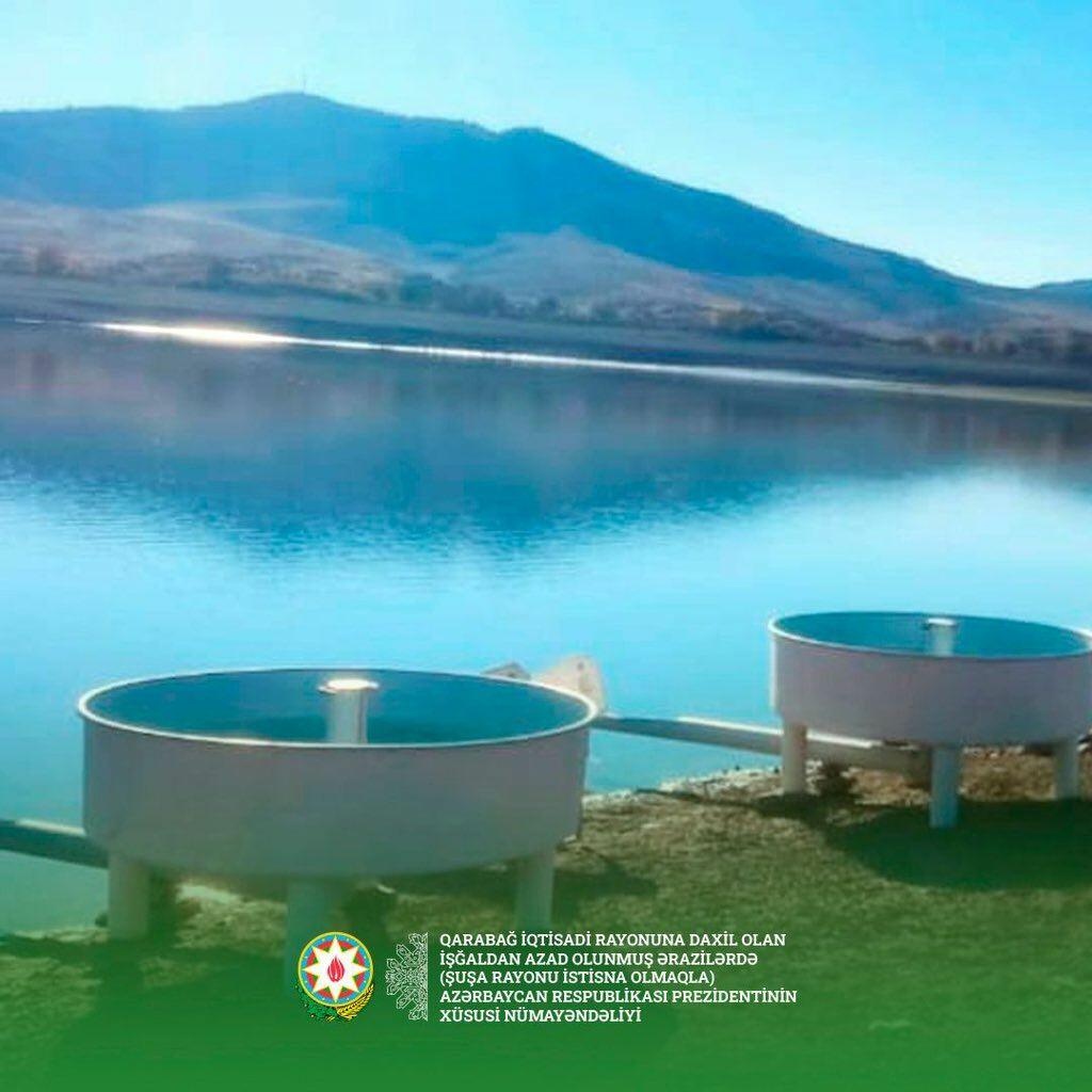 В Хачынчайское водохранилище выпущено 200 тыс. мальков карпообразных