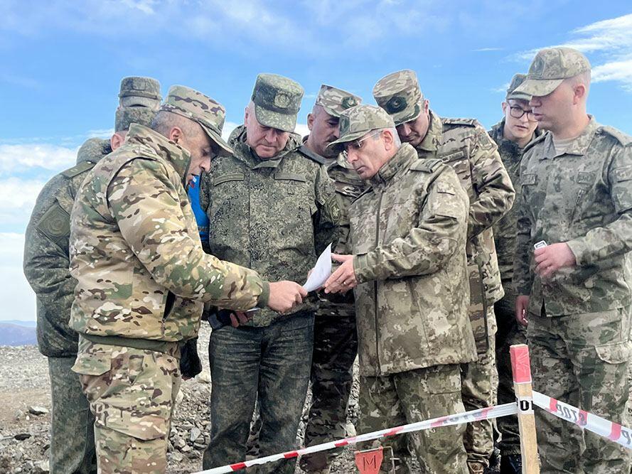 Турецкие и российские военные осмотрели армянские мины