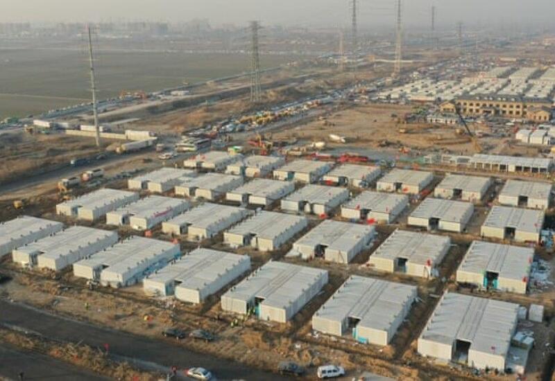 Новый карантинный лагерь в Китае