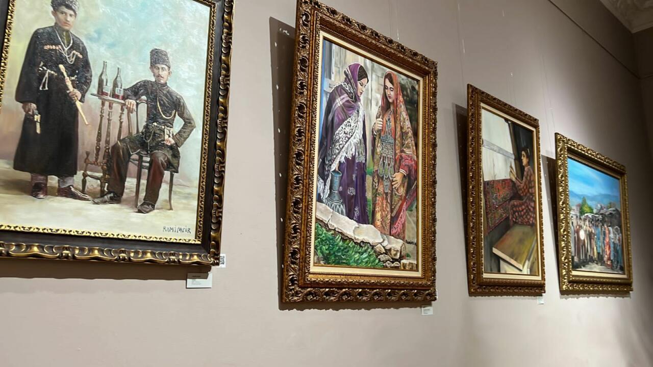В Берлине открылась выставка израильского художника Рами Меира, родившегося в Азербайджане