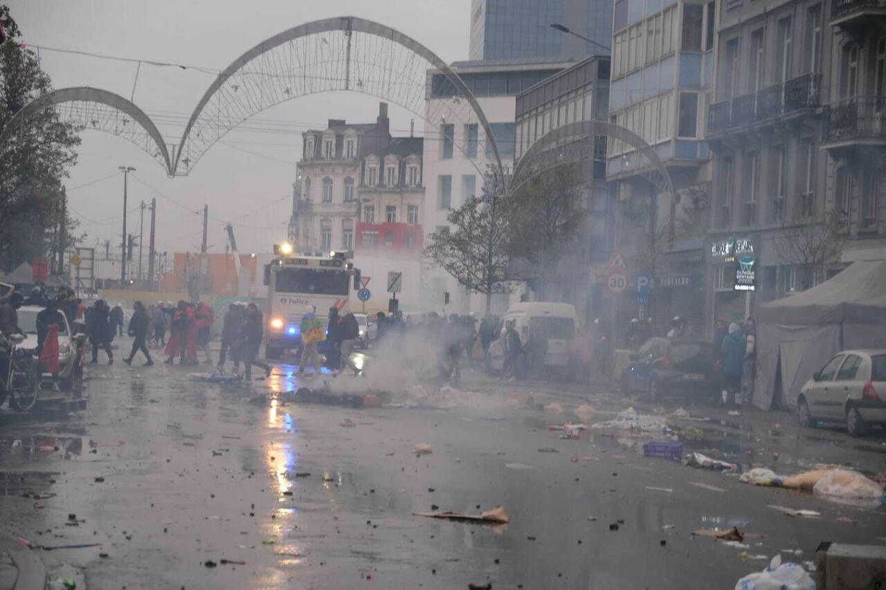 Поражение сборной Бельгии на ЧМ привело к массовым беспорядкам в Брюсселе