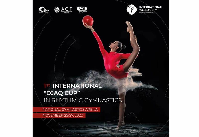 В Баку проходит заключительный день соревнований 1-го Международного кубка "Оджаг" по художественной гимнастике