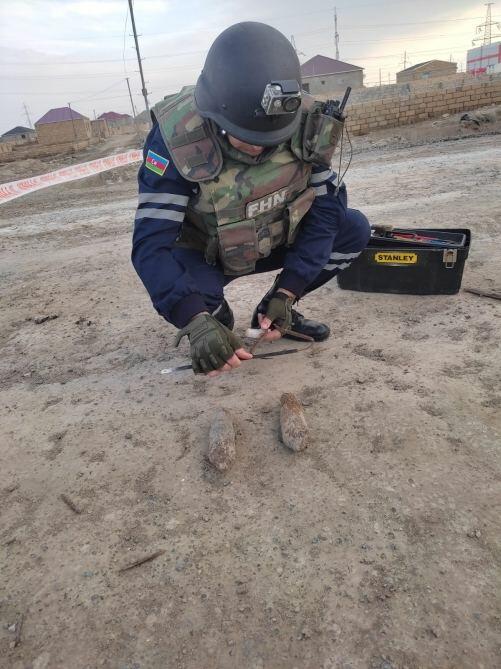 В Сумгайыте обнаружены военные боеприпасы