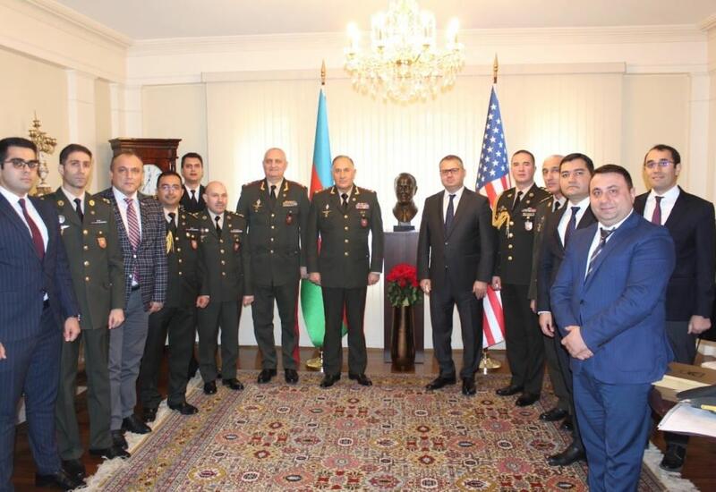 Керим Велиев посетил посольство Азербайджана в США