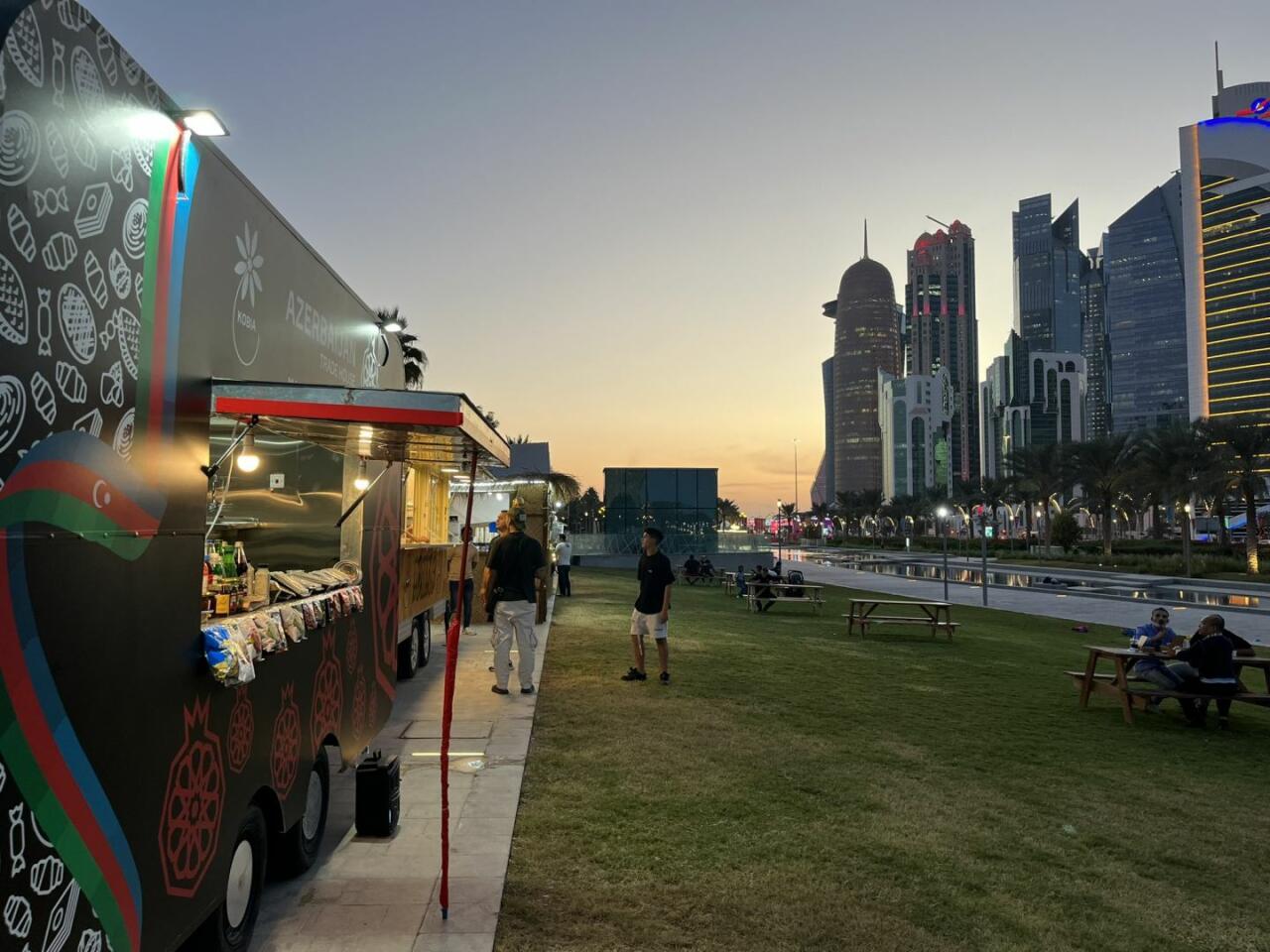 Миллионам туристов в Дохе представлены азербайджанская еда и напитки при поддержке Агентства по развитию МСБ