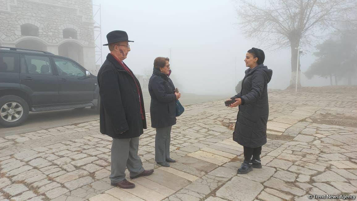 Проживающие во Франции азербайджанские исследователи из Ирана посетили город Шуша