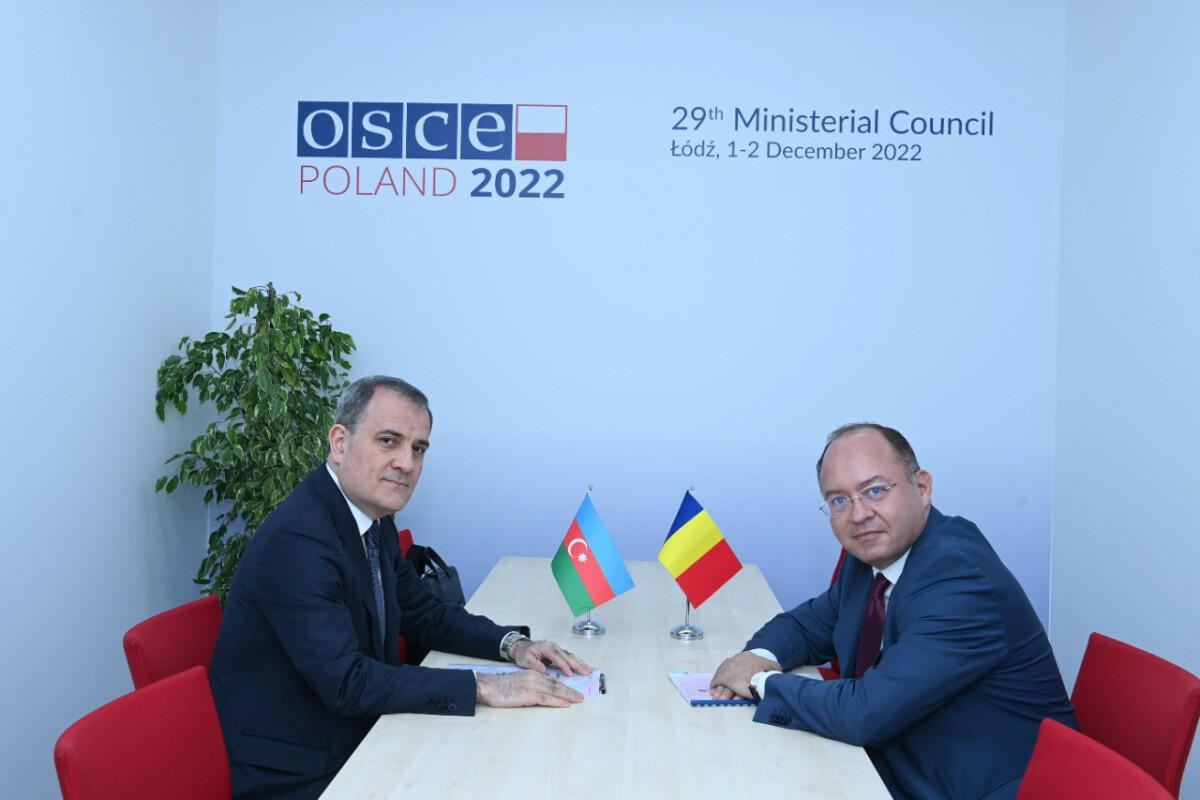 Главы МИД Азербайджана и Румынии обсудили вопросы многостороннего сотрудничества