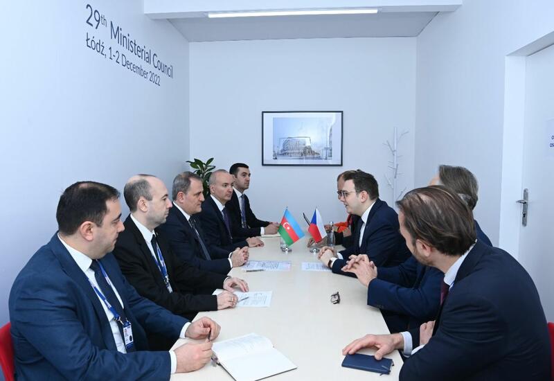 Джейхун Байрамов и глава МИД Чехии обсудили расширение сотрудничества