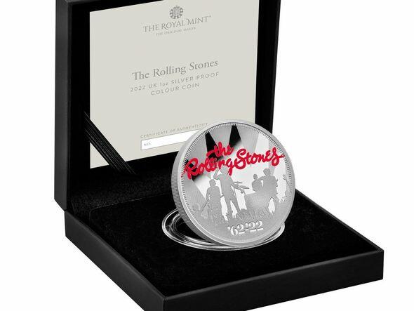 В Британии выпустили монеты с силуэтами музыкантов The Rolling Stones