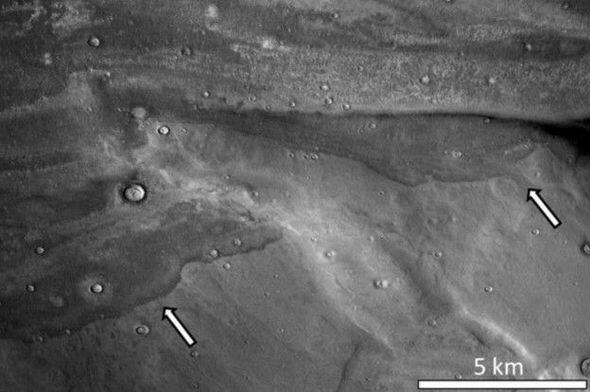 На Марсе обнаружили следы мега-цунами