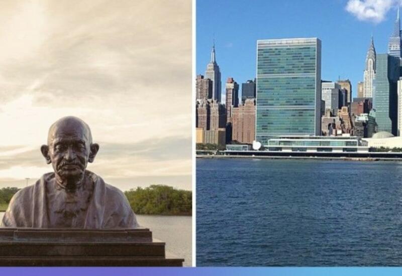 Бюст Махатмы Ганди откроют в штаб-квартире ООН