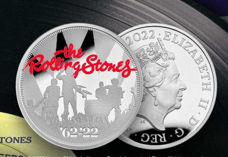 В Британии выпустили монеты с силуэтами музыкантов The Rolling Stones